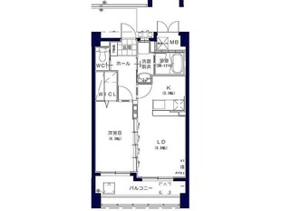 Ys　CourtⅡの物件間取画像